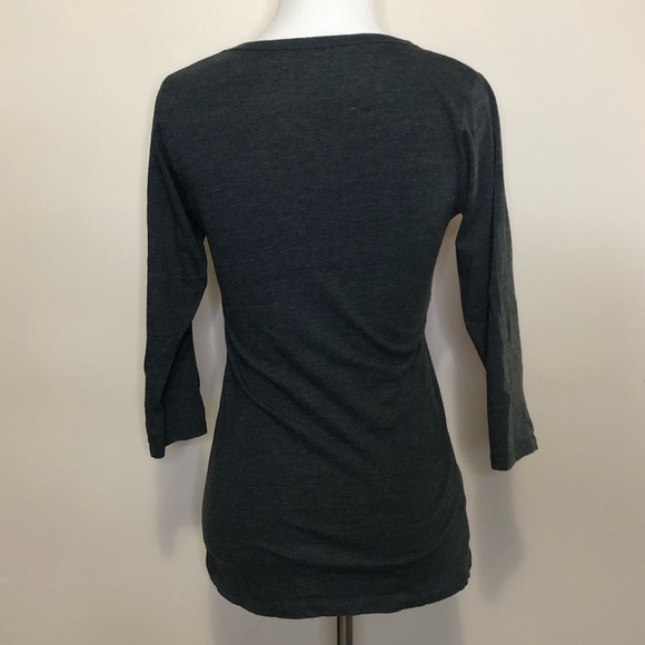 Fifth Sun Three-Quarter Sleeve City Heart Graphic Tee (M) - Picture 2 of 3